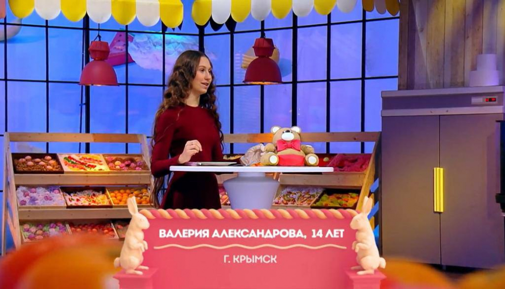 Юная жительница Крымска приняла участие в шоу «Кондитер дети»