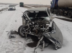 На трассе Крымск - Славянск-на-Кубани произошла серьезная авария