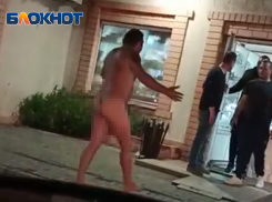 В Крымске мужчина разделся на улице, а затем устроил погром в магазине