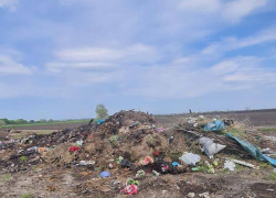 Жители Крымска жалуются на стихийную свалку на кладбище