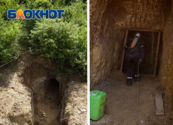 В Крымском районе саперы Росгвардии взорвали немецкий тоннель с боеприпасами.