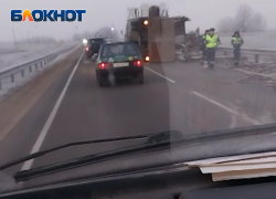В Крымском и Славянском районах произошло два ДТП с грузовиками