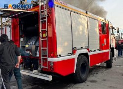 Огонь охватил детский садик в Крымске 