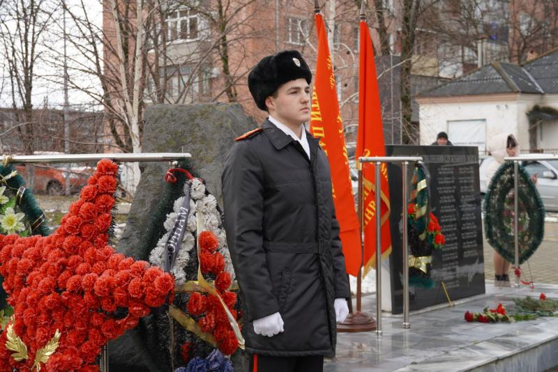 В Крымске почтили память погибших бойцов в Афганистане
