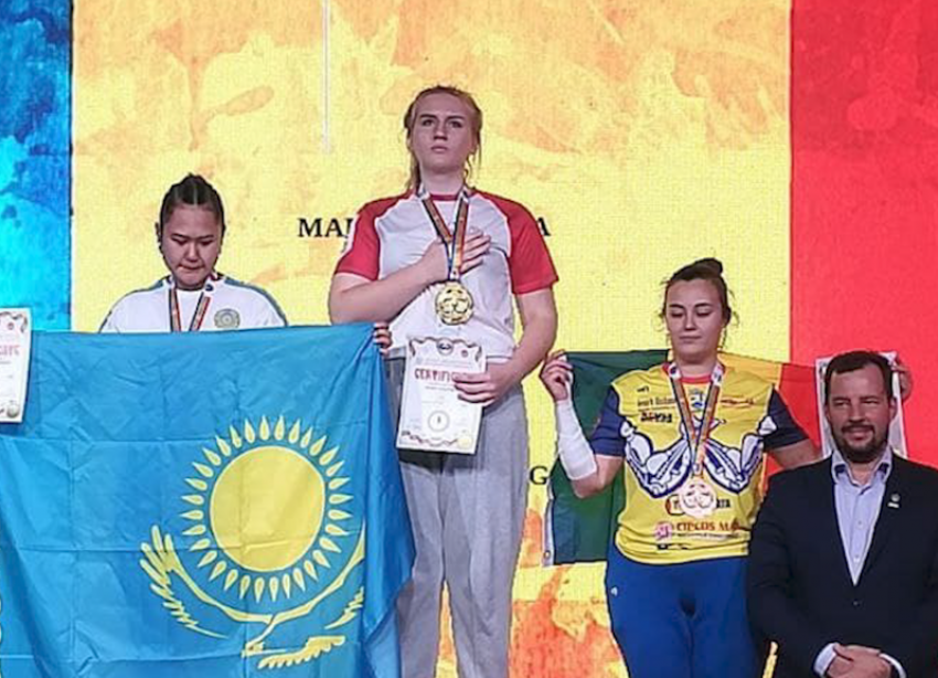 Спортсменка из Крымска Дарья Македон стала чемпионкой мира по армрестлингу