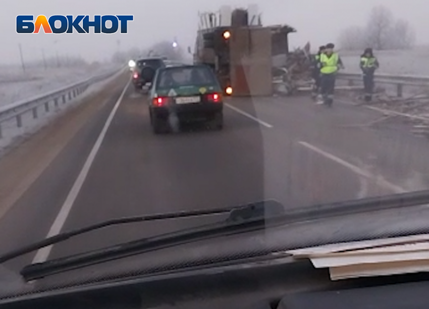 В Крымском и Славянском районах произошло два ДТП с грузовиками