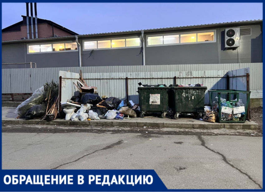Жительница Крымска пожаловалась на мусорные завалы